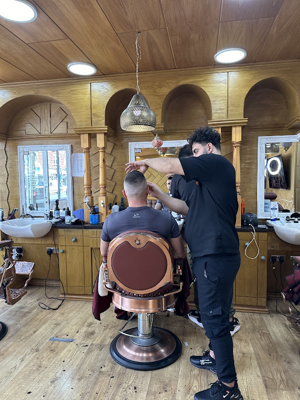 Traditional Turkish hot towel shave at Istanbul Barbers Cambridge